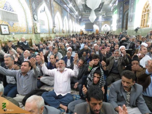 برگزاری مراسم پرشور دعای کمیل در خیمه گاه حسینی با مداحی حاج خمید رمضان پور+گزارش تصویری 10