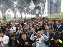 برگزاری مراسم پرشور دعای کمیل در خیمه گاه حسینی با مداحی حاج خمید رمضان پور+گزارش تصویری 16