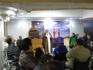 تقدیر دفتر نمایندگی بعثه رهبری در کربلا از جانبازان سرافراز کشورمان در کربلا