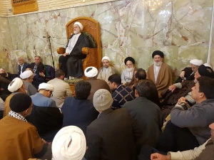 مراسم دعای کمیل در حرم امیرالمومنین +تصاویر