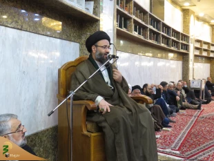 سخنران بعثه مقام معظم رهبری در کربلای معلی:
زیارت امام حسین چاره عاقبت به خیری بشریت است 2