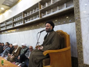حجت الاسلام و المسلمین هژبری:
ذکر و یاد خدا کلید تقوا و پرهیزگاری است
 2