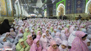 برگزاری جشن تکلیف هزار دختر در خیمه گاه حسینی 7