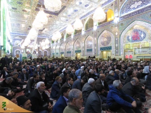 سخنران بعثه مقام معظم رهبری در کربلای معلی:
زیباترین تصویر عرفانی کربلا، مقام رضای امام حسین (ع) بود 2