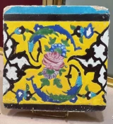 کاشی‌های زرین‌فام، معرّق، معقلی و هفت‌رنگی در حرم مطهر رضوی 20