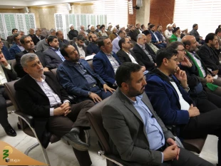 همایش روحانیون، مداحان و مدیران عتبات نوروزی استان قم برگزار شد 3