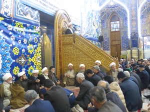 خطیب بعثه در کربلا ویژگی های نماز مقبول را برشمرد