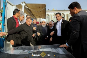 بازدید رئیس جمهور از طرح توسعه حرم امام حسین (ع)