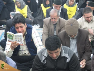 دعای ندبه زائران ایرانی در کربلا + گزارش تصویری 5
