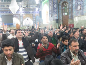 دعای ندبه زائران ایرانی در کربلا + گزارش تصویری