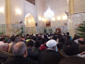 جشن میلاد امیرالمومنین در حرم مطهر علی (ع)