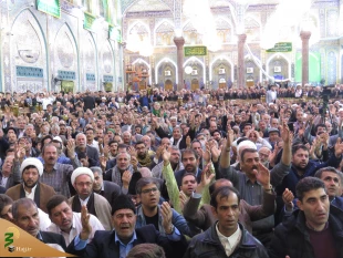 برگزاری جشن میلاد حضرت علی(ع) و تحویل سال نو در کربلا+ عکس 8