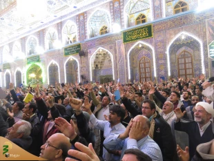 برگزاری جشن میلاد حضرت علی(ع) و تحویل سال نو در کربلا+ عکس 11
