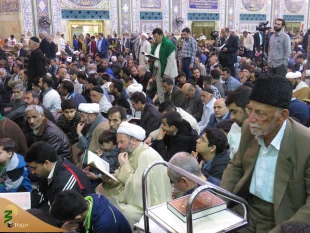 برگزاری جشن میلاد حضرت علی(ع) و تحویل سال نو در کربلا+ عکس 17
