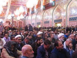 حرم سیدالشهداء سیاه پوش عزای حضرت زینب(س) شد 11