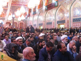 حرم سیدالشهداء سیاه پوش عزای حضرت زینب(س) شد 11