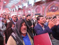 حرم سیدالشهداء سیاه پوش عزای حضرت زینب(س) شد 12