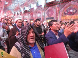 حرم سیدالشهداء سیاه پوش عزای حضرت زینب(س) شد 12