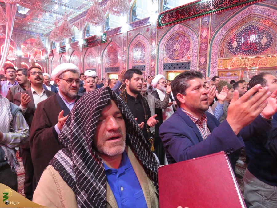 حرم سیدالشهداء سیاه پوش عزای حضرت زینب(س) شد 12