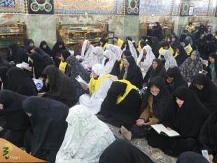 طنین نغمه های دعای ندبه در خیمـه‌گاه کربلا 10