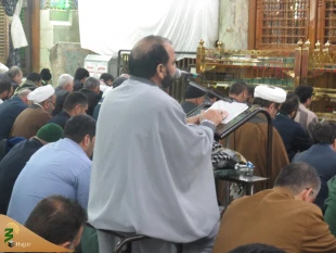طنین نغمه های دعای ندبه در خیمـه‌گاه کربلا 12