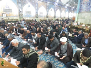 طنین نغمه های دعای ندبه در خیمـه‌گاه کربلا 14