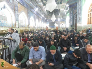 طنین نغمه های دعای ندبه در خیمـه‌گاه کربلا 15