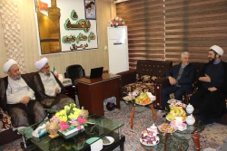 دیدار وزیر علوم و رئیس نهاد نمایندگی رهبری در دانشگاه ها با مسئول بعثه رهبری در عراق 5