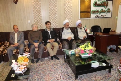 دیدار وزیر علوم و رئیس نهاد نمایندگی رهبری در دانشگاه ها با مسئول بعثه رهبری در عراق 7