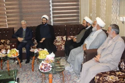 دیدار وزیر علوم و رئیس نهاد نمایندگی رهبری در دانشگاه ها با مسئول بعثه رهبری در عراق 8