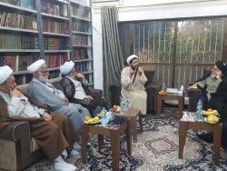 دیدار مسئول بعثه رهبری در عراق با آیت الله قزوینی 4