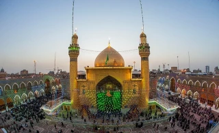 دو میلیون نفر در زیارت مبعث پیامبر در نجف اشرف شرکت کردند