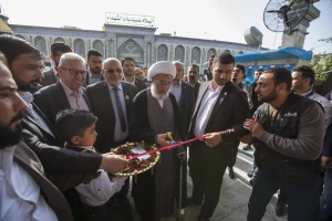 نمایشگاه بین المللی کتاب کربلا با مشارکت ۸ کشور افتتاح شد+ تصاویر 