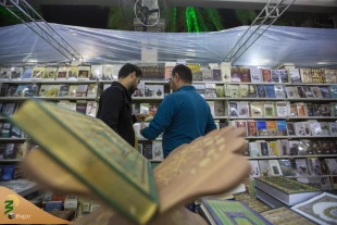 نمایشگاه بین المللی کتاب کربلا با مشارکت ۸ کشور افتتاح شد+ تصاویر  11