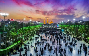 گل‌آرایی اعتاب مقدسه کربلا 3