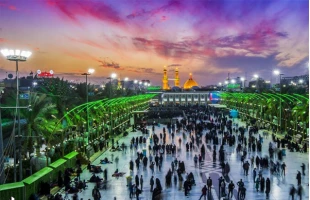 گل‌آرایی اعتاب مقدسه کربلا 4