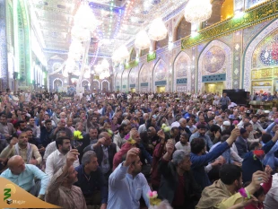 جشن میلاد حضرت امام حسین(ع) در حرم مطهر سیدالشهدا 3