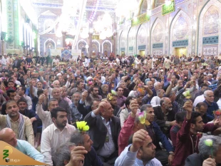 جشن میلاد حضرت امام حسین(ع) در حرم مطهر سیدالشهدا 5