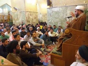 جشن میلاد امام حسین (ع) در حرم مطهر امیرالمومنین 2