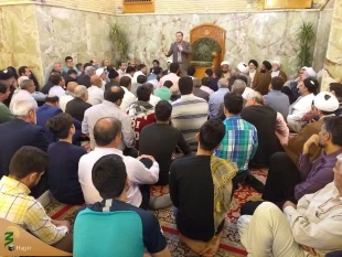 جشن میلاد امام حسین (ع) در حرم مطهر امیرالمومنین 4