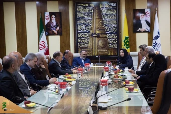 انعقاد توافقنامه همکاری با شرکت هواپیمایی جمهوری اسلامی ایران برای پرواز زائران حج 98 5
