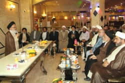 مراسم تودیع و معارفه مسئول دفتر نمایندگی بعثه مقام معظم رهبری در نجف اشرف 6