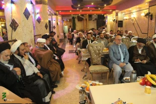 مراسم تودیع و معارفه مسئول دفتر نمایندگی بعثه مقام معظم رهبری در نجف اشرف 12