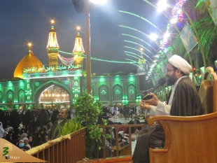 منتظران ظهور حضرت عشق، در صحن بین الحرمین، ندای «این الطالب بدم المقتول بکربلا» سردادند. 8
