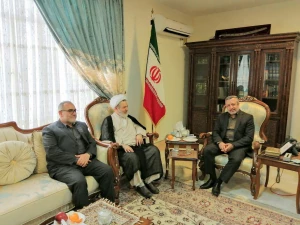 دیدار مسئول دفتر نمایندگی بعثه در نجف اشرف با سرکنسول کشورمان