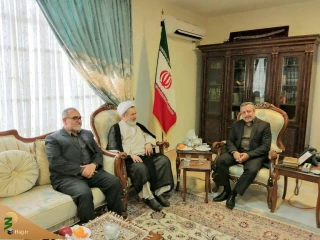 دیدار مسئول دفتر نمایندگی بعثه در نجف اشرف با سرکنسول کشورمان