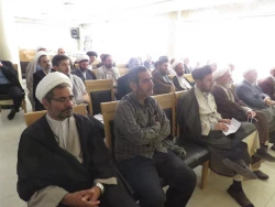 مسئول دفتر نمایندگی بعثه مقام معظم رهبری در عراق:

رسالت روحانیت بیدارسازی و حراست از حریم دین است. 2