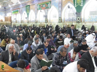 گزارش تصویری مراسم دعای ندبه در کربلای معلی 
 5