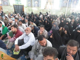 گزارش تصویری مراسم دعای کمیل در کربلای معلی 

 7