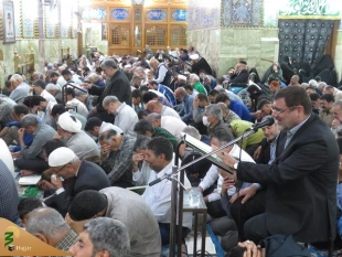 گزارش تصویری مراسم دعای کمیل در کربلای معلی 

 8